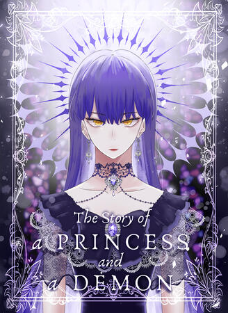 The Story of a Princess and a Demon, webtoon cover