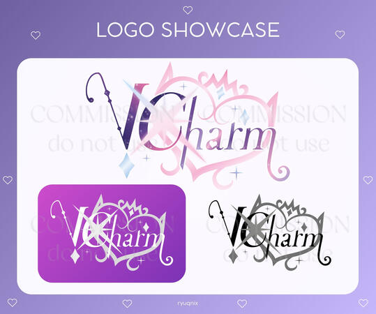 VCharm Logo Design